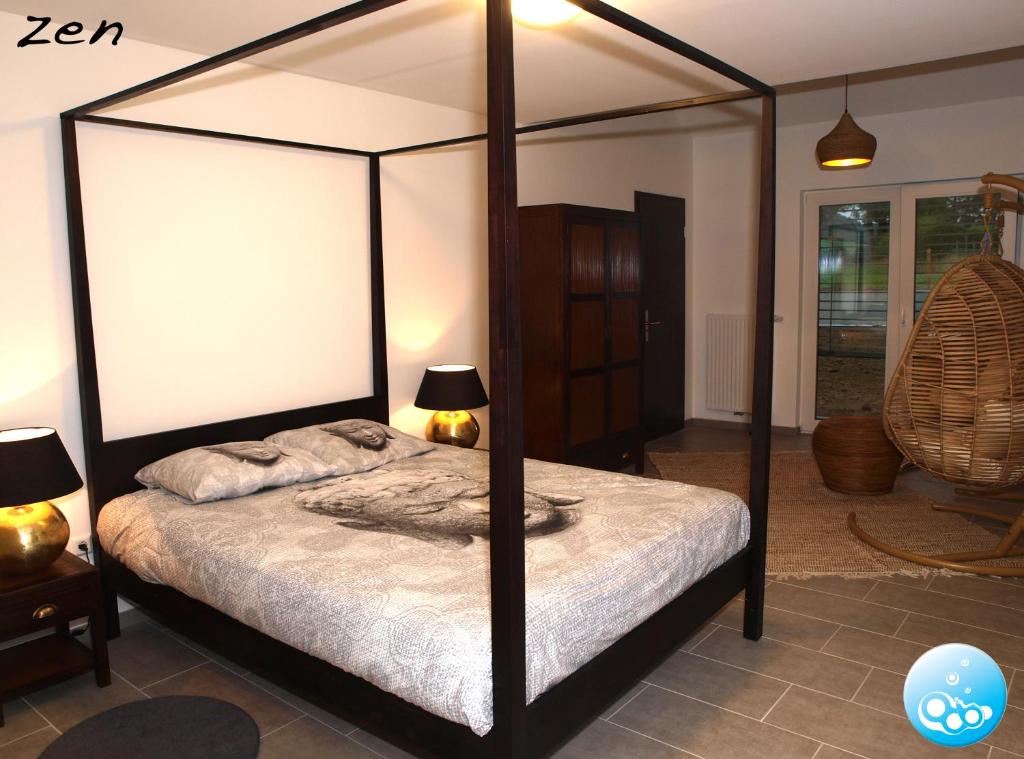 Postel nebo postele na pokoji v ubytování B&B Oa6 Casa