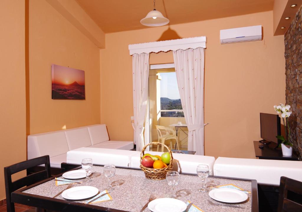 Posezení v ubytování Penelope Apartment Hotel