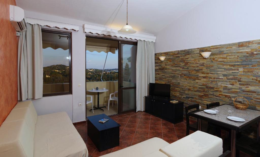 Posezení v ubytování Penelope Apartment Hotel