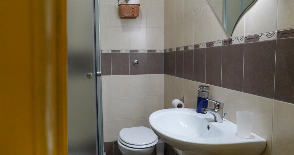 Koupelna v ubytování B&b Casa Bello