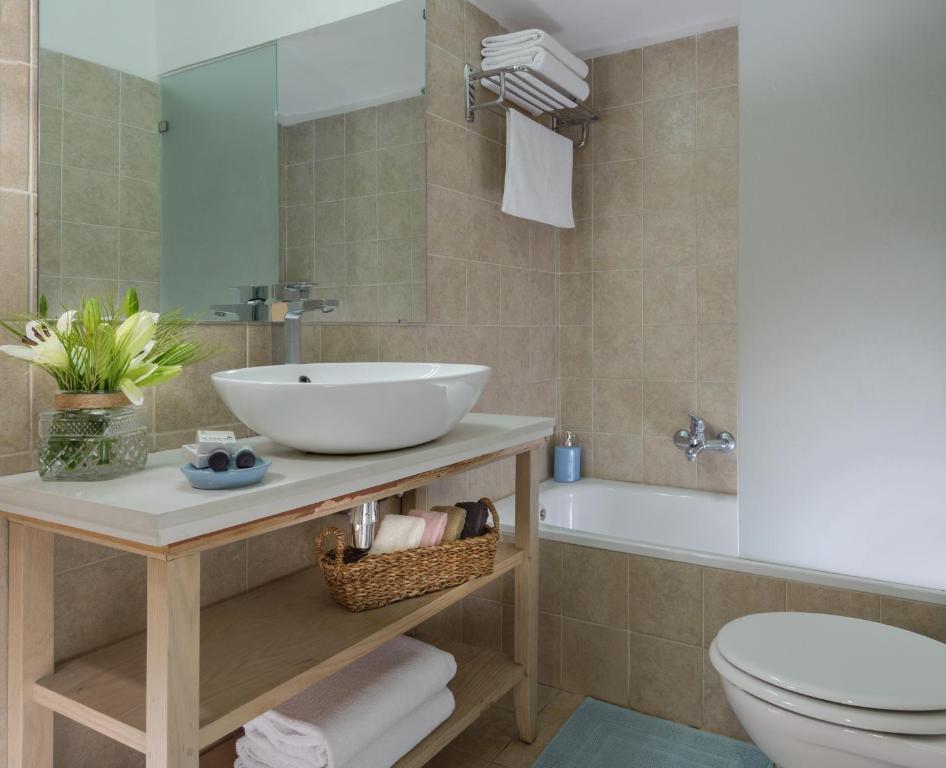 Koupelna v ubytování Rafael Residence Boutique