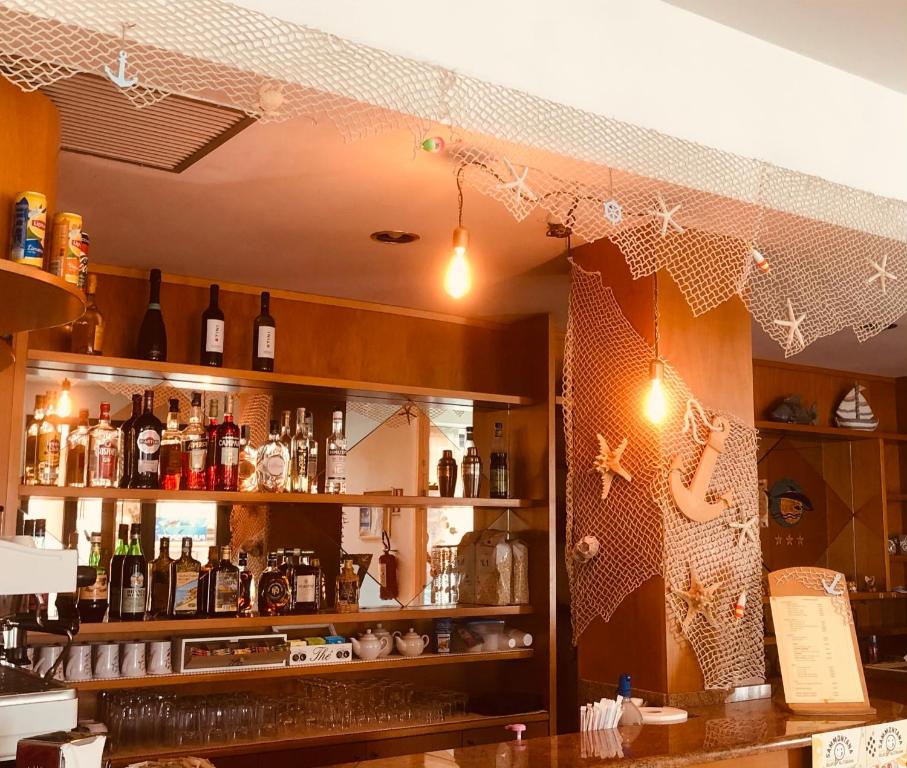 Lounge nebo bar v ubytování Piccolo Hotel
