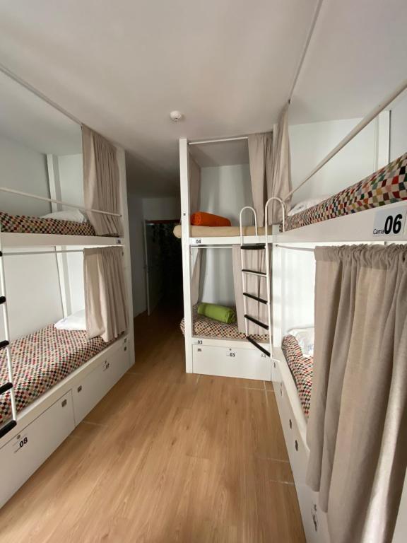 Postel nebo postele na pokoji v ubytování Hostel Eleven