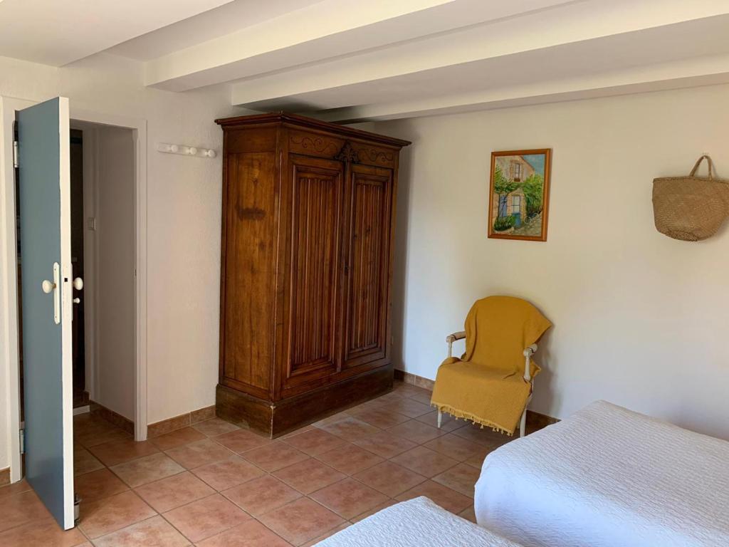 Posezení v ubytování Bastide Sainte Agnès