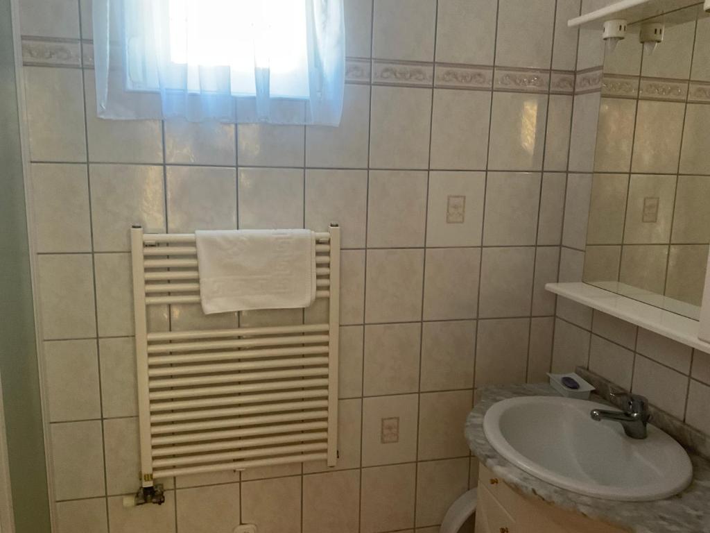 Łazienka w obiekcie Arany Apartmanház Zalagyöngye