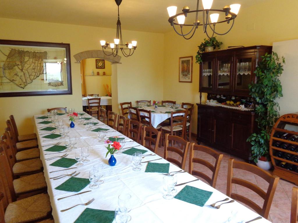 Restaurace v ubytování La Corte dei Banchetti