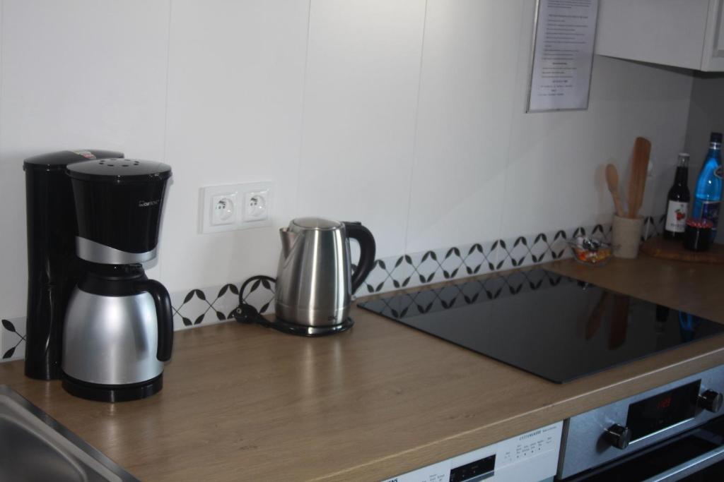 Kuchyňa alebo kuchynka v ubytovaní Apartament zielony