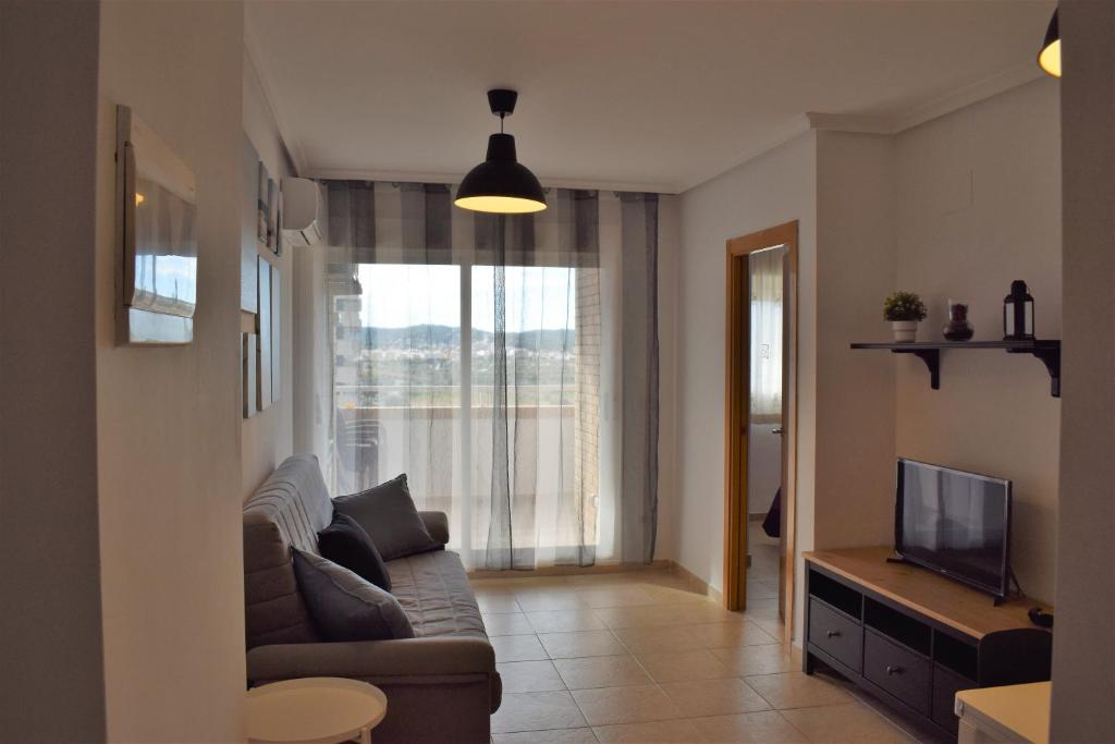 TV a/nebo společenská místnost v ubytování Valparaiso Marina Dór Planta 7