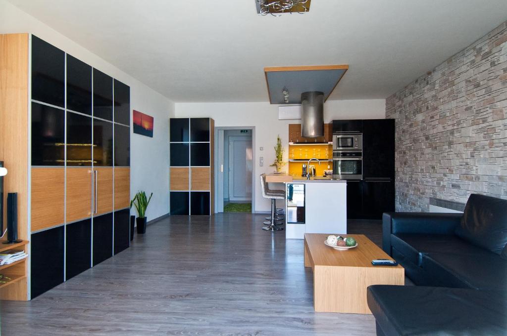 Kuchyň nebo kuchyňský kout v ubytování Apartmán Pálava - 4