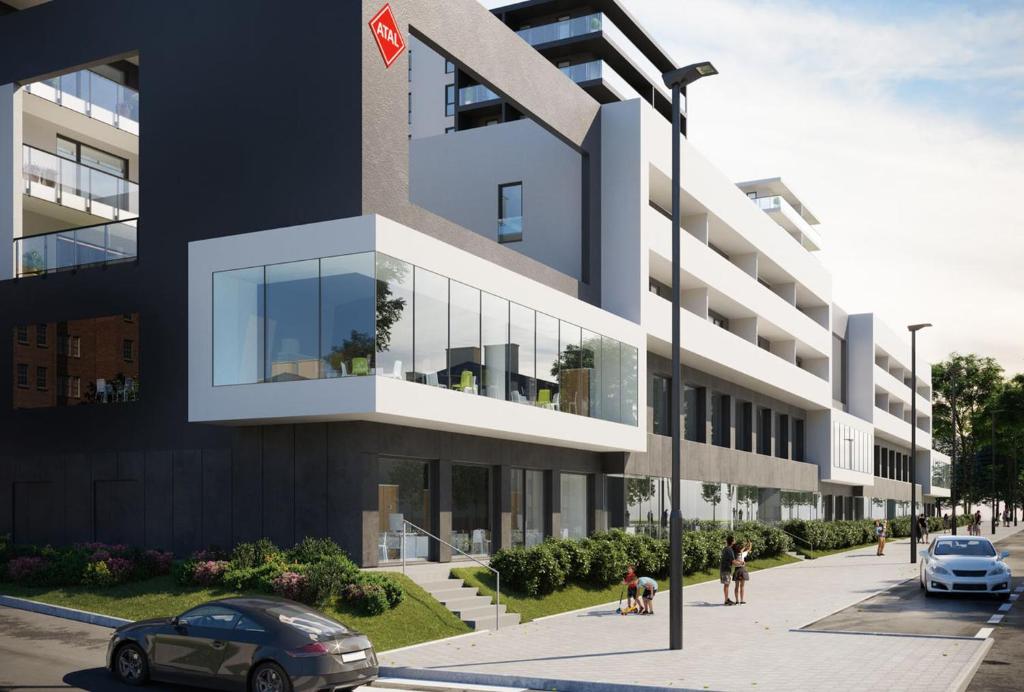 Budova, kde se apartmán nachází