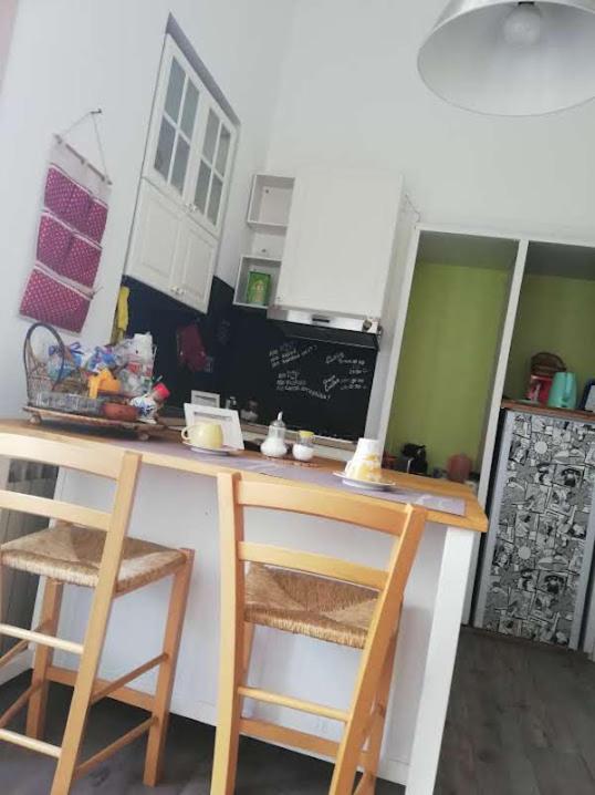 Kuchyň nebo kuchyňský kout v ubytování I Vespri