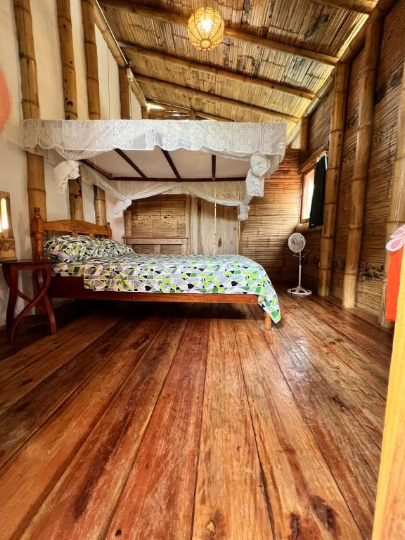 Postel nebo postele na pokoji v ubytování hostal Monte Libano