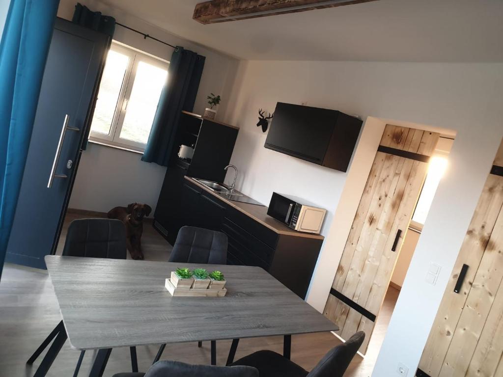 Kuchyňa alebo kuchynka v ubytovaní Seechalet Rauchwart