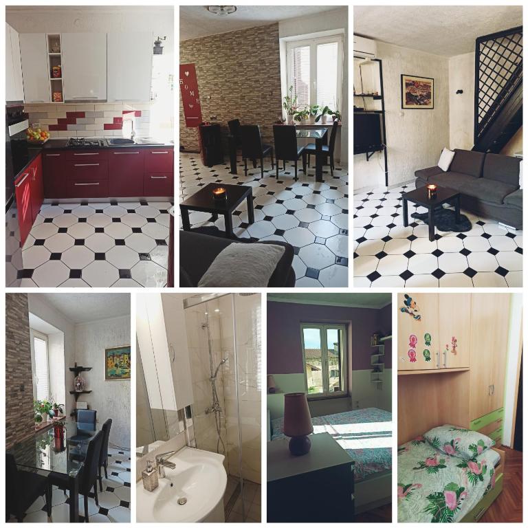 Posezení v ubytování Apartman Paola