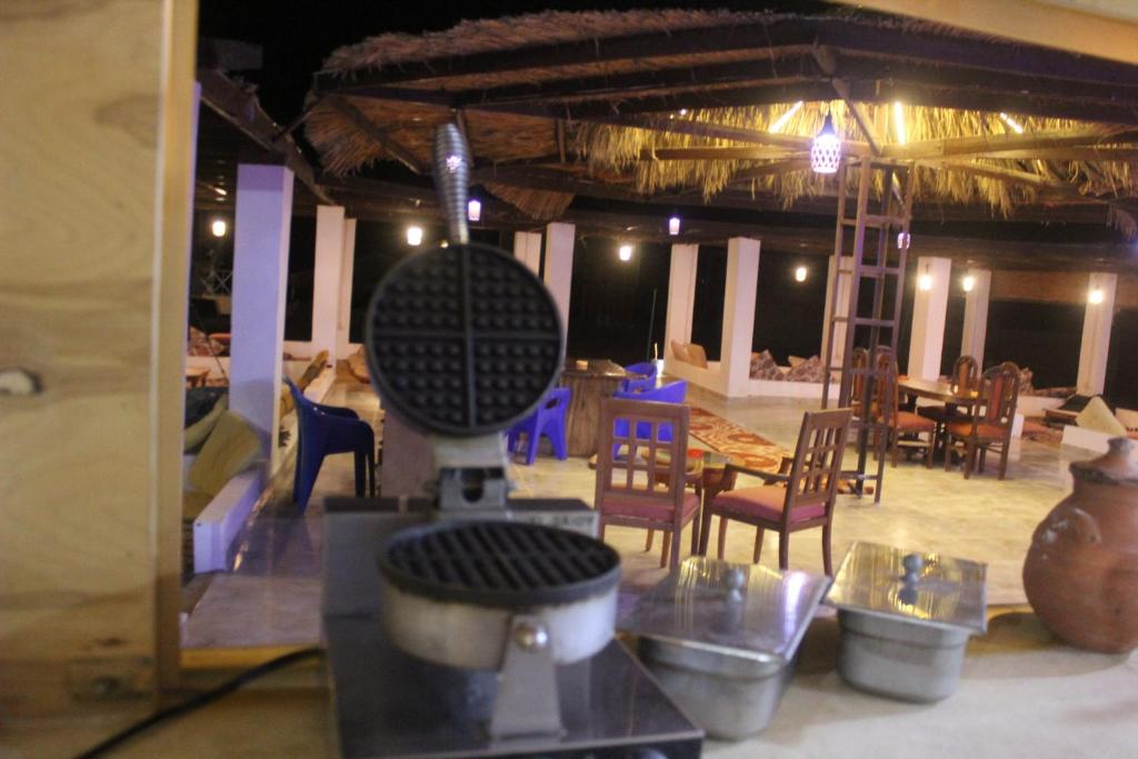 Restaurace v ubytování Cinderella Camp Nuweiba