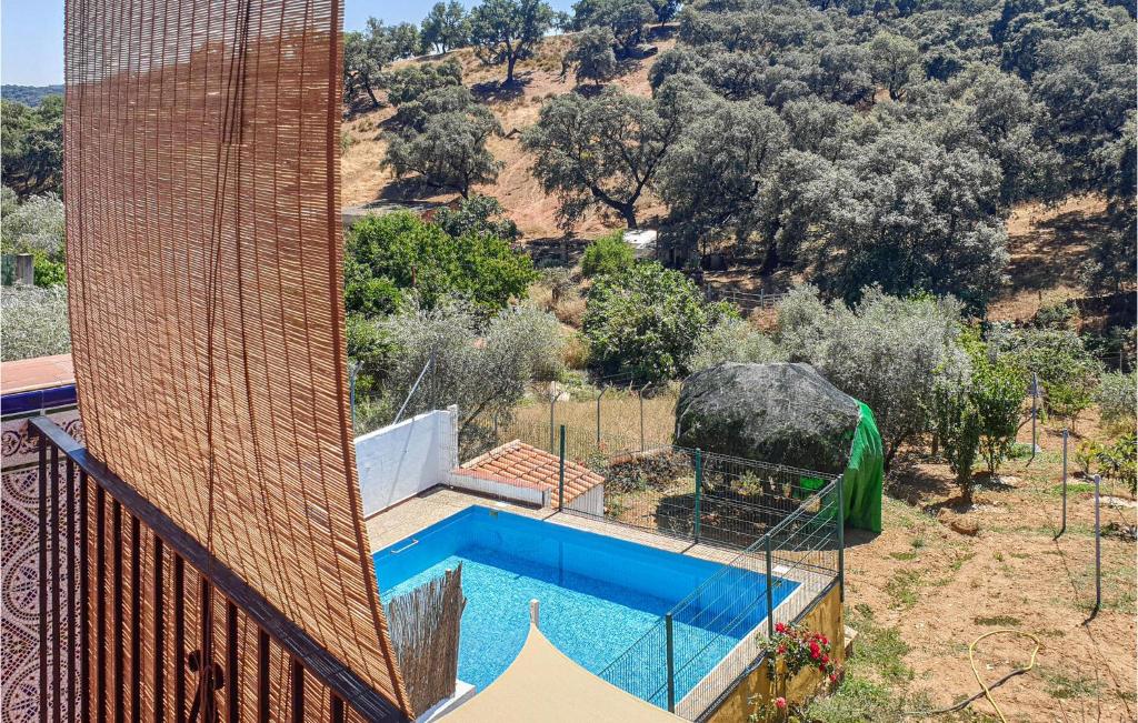 Výhled na bazén z ubytování Beautiful Home In Las Cefias With Outdoor Swimming Pool nebo okolí