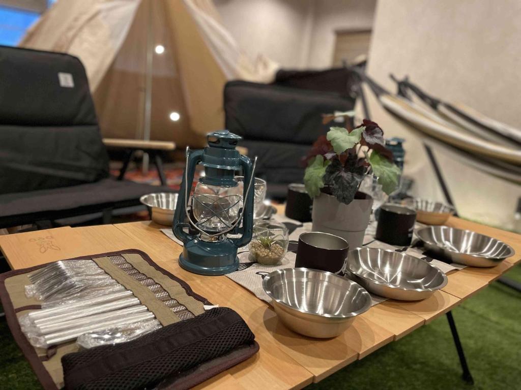 Posezení v ubytování TOCORO. Mt.Fuji Station HOSTEL Kawaguchiko