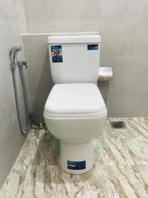 Koupelna v ubytování Hotel Ganthera Kataragama