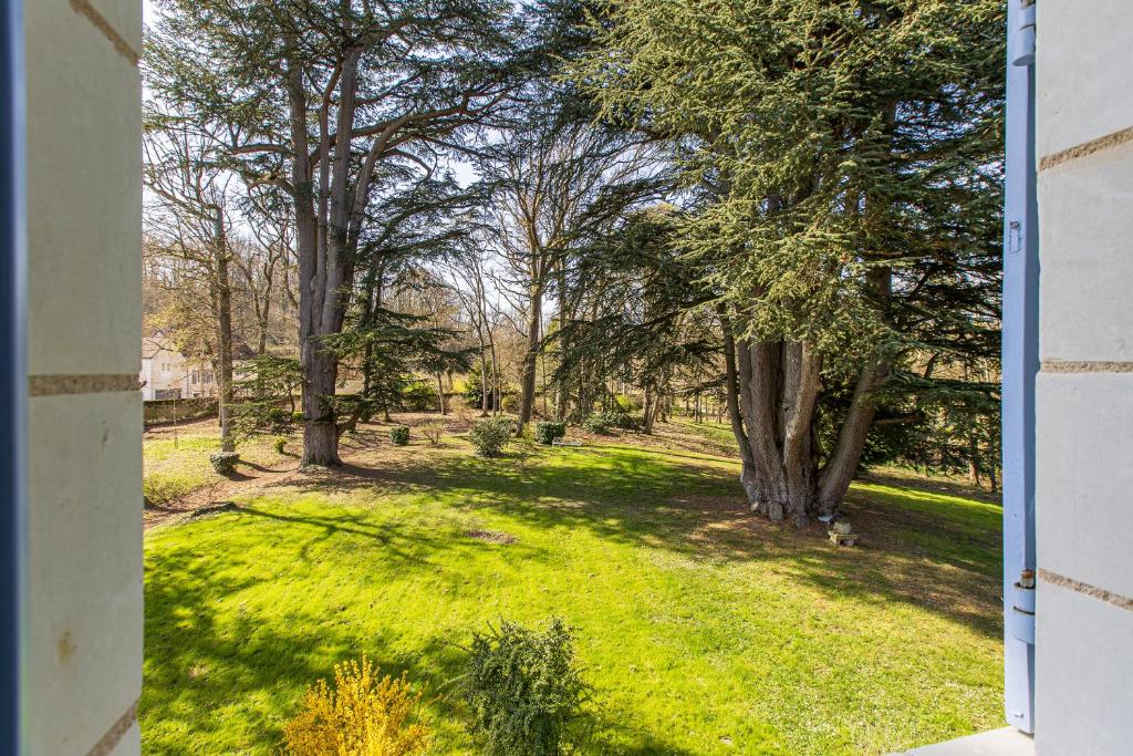 Zahrada ubytování Manoir de la Voute maison d'hôtes