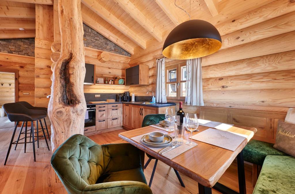 Posezení v ubytování Lederer Chalets