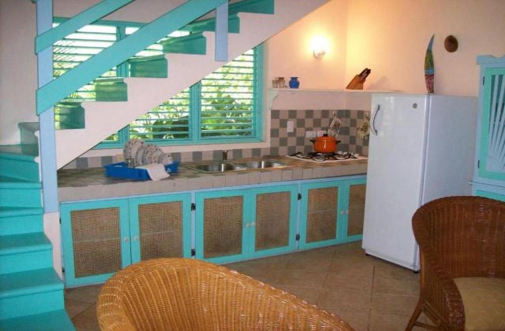 Kuchyň nebo kuchyňský kout v ubytování Las Palmas Eco Residence