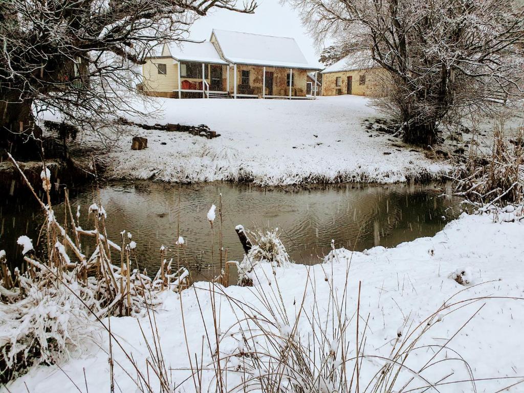 Ratho Farm v zimě