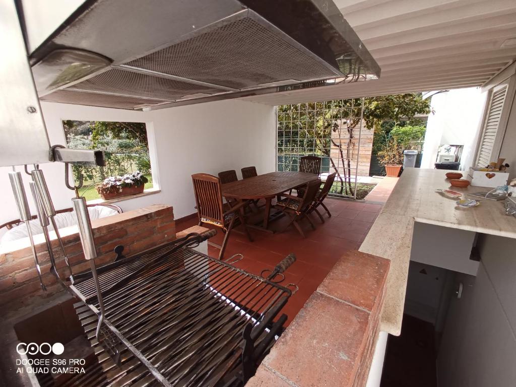 A seating area at Casa de la Luna