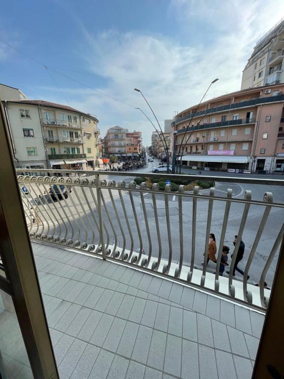 Balkón alebo terasa v ubytovaní Piazza Italia Charming Sea Apartments