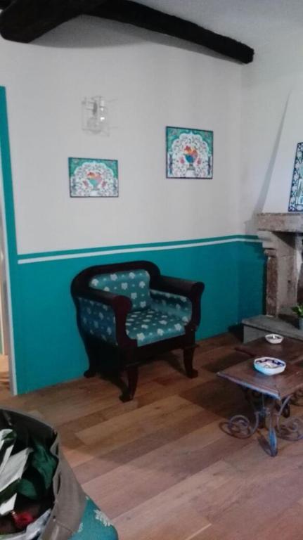 Posezení v ubytování sacrobosco apartment Quercia