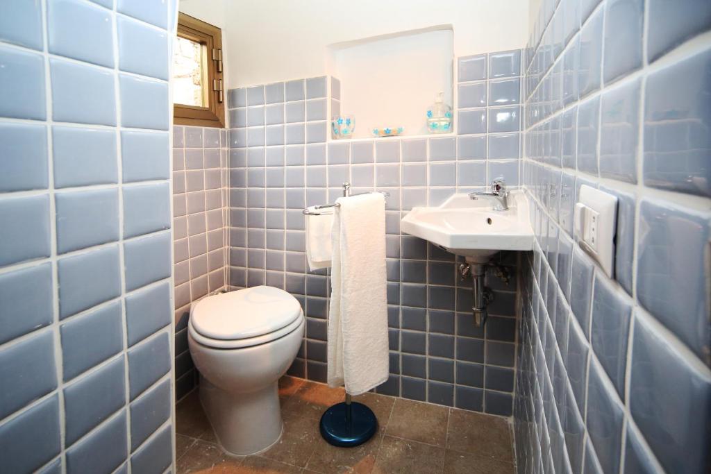 Koupelna v ubytování sacrobosco apartment Ulivo