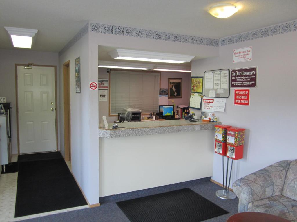 Vstupní hala nebo recepce v ubytování Ace Western Motel