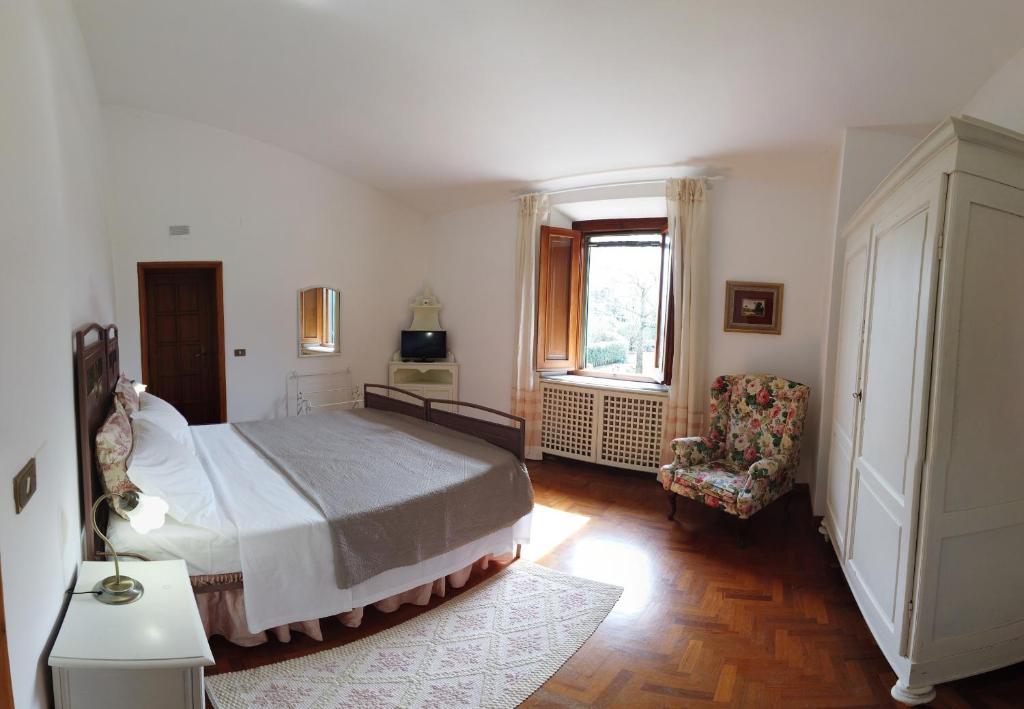 Postel nebo postele na pokoji v ubytování Casa del Pino