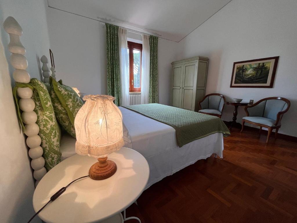 Postel nebo postele na pokoji v ubytování Casa del Pino