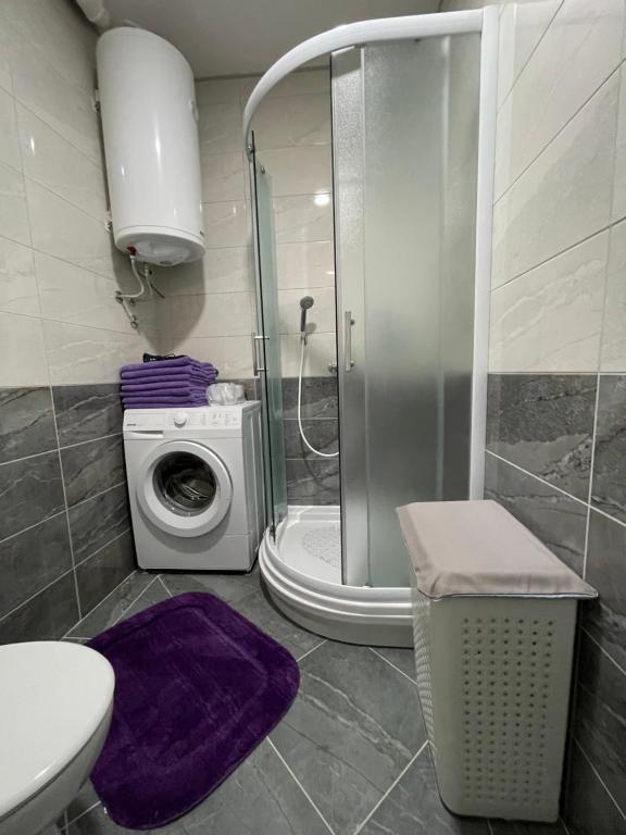 Koupelna v ubytování Apartman Venera