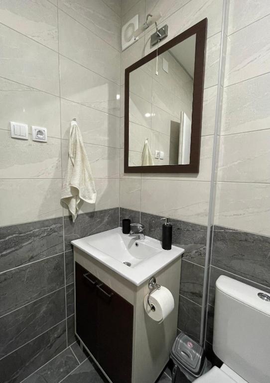 Koupelna v ubytování Apartman Venera