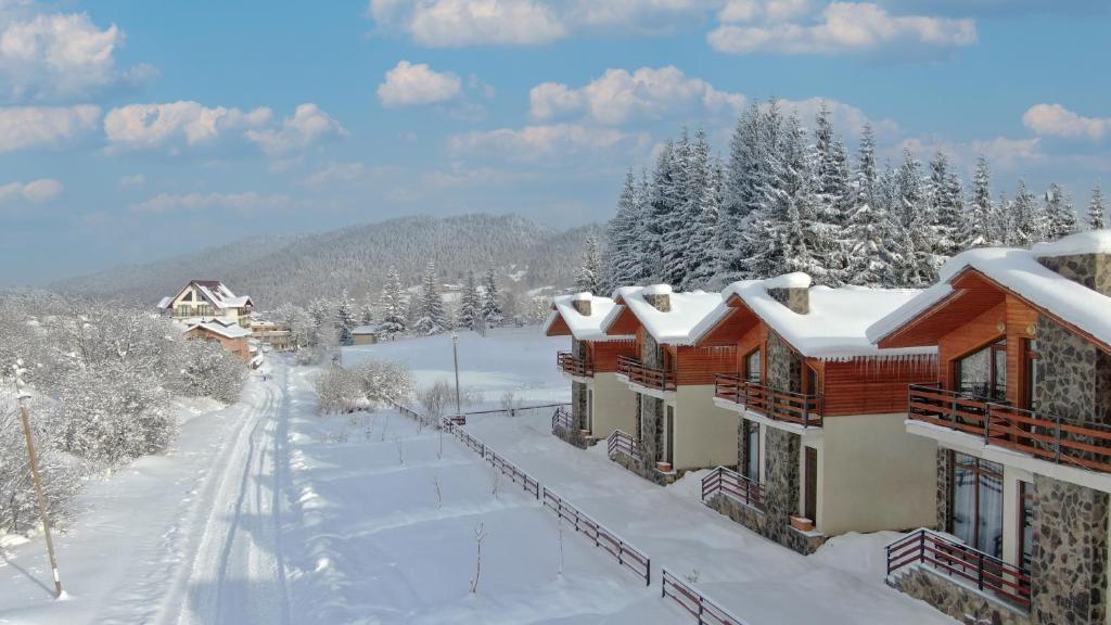 Villa Mtashi v zimě