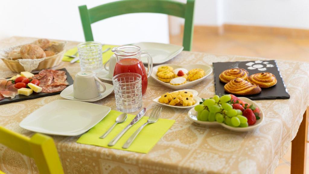 Cibo presso il bed & breakfast o nelle vicinanze