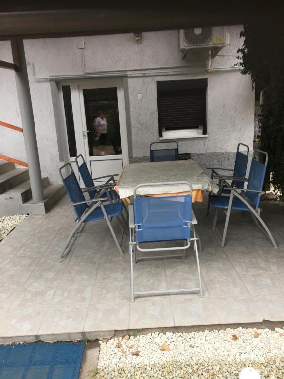 Patio nebo venkovní prostory v ubytování Dombi Porta
