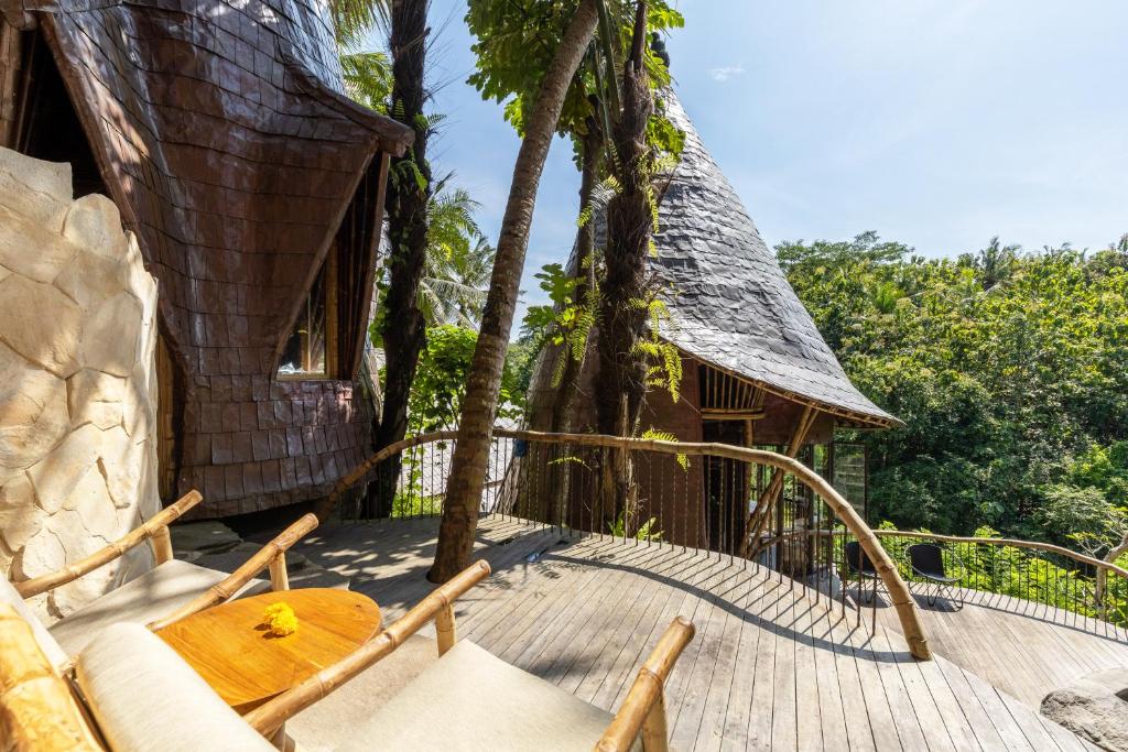 Fotografie z fotogalerie ubytování Eclipse House 4bds Eco Bamboo House Pool RiverView v destinaci Bringkit