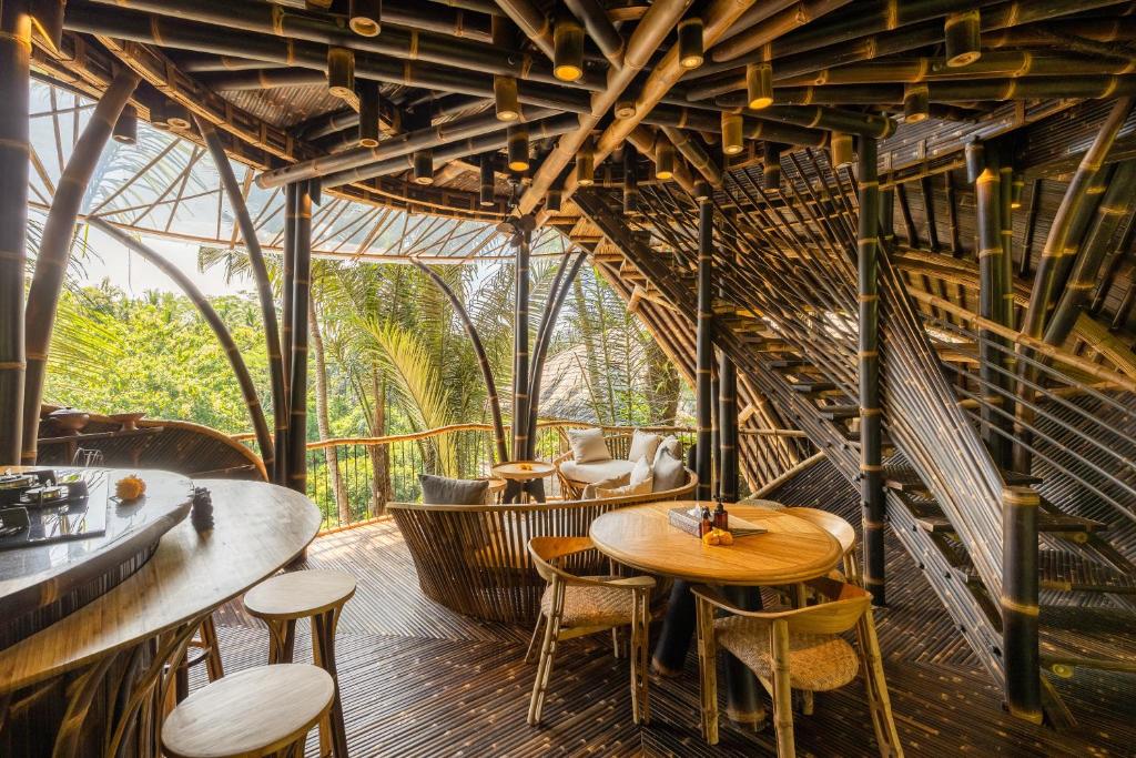 Fotografie z fotogalerie ubytování Eclipse House 4bds Eco Bamboo House Pool RiverView v destinaci Bringkit