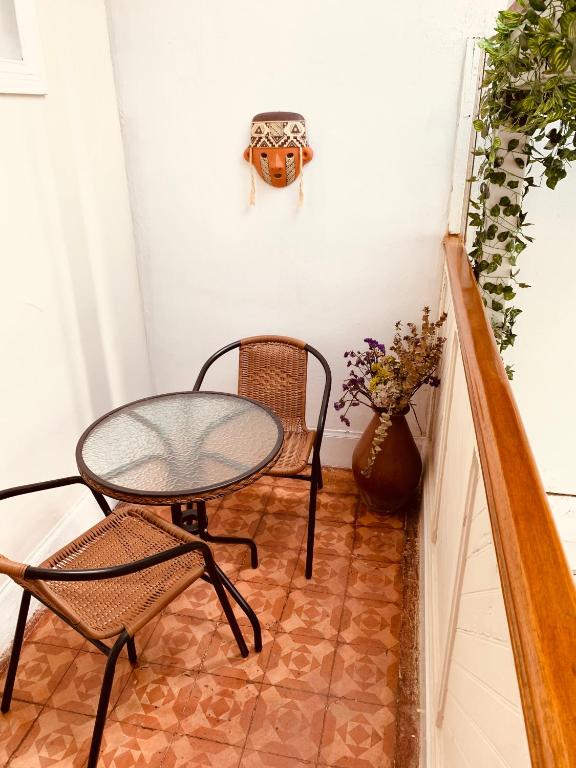 Posezení v ubytování Casa Porta