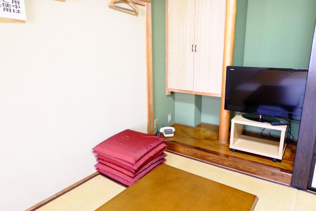 TV a/nebo společenská místnost v ubytování Resort Inn Fujihashi