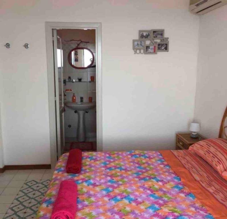 A bed or beds in a room at Casa cielo - Unforgettable sunsets