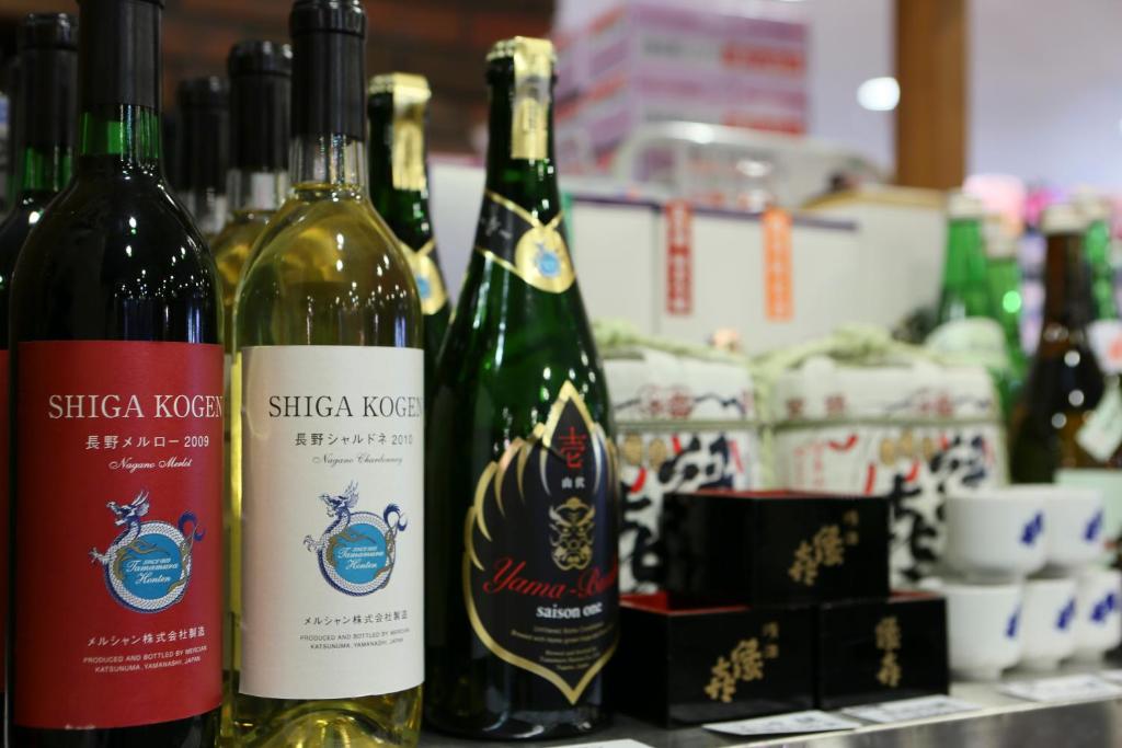 Nápoje v ubytování Shiga Palace Hotel