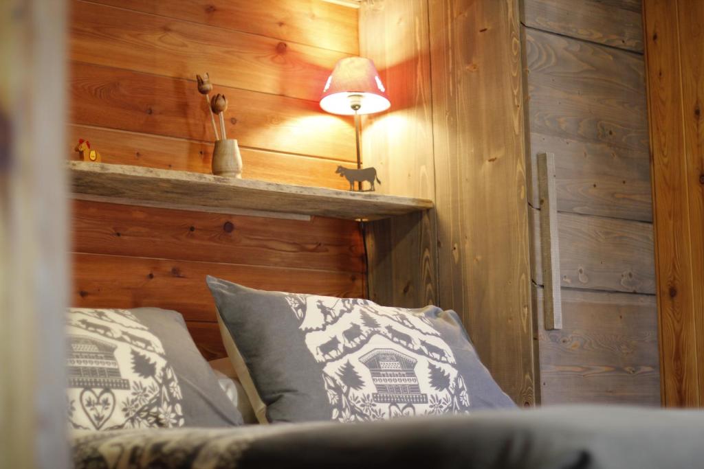 Postel nebo postele na pokoji v ubytování Hotel Tivet