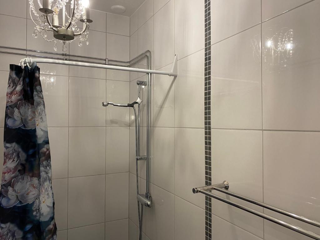 Koupelna v ubytování Snibben Höga Kusten