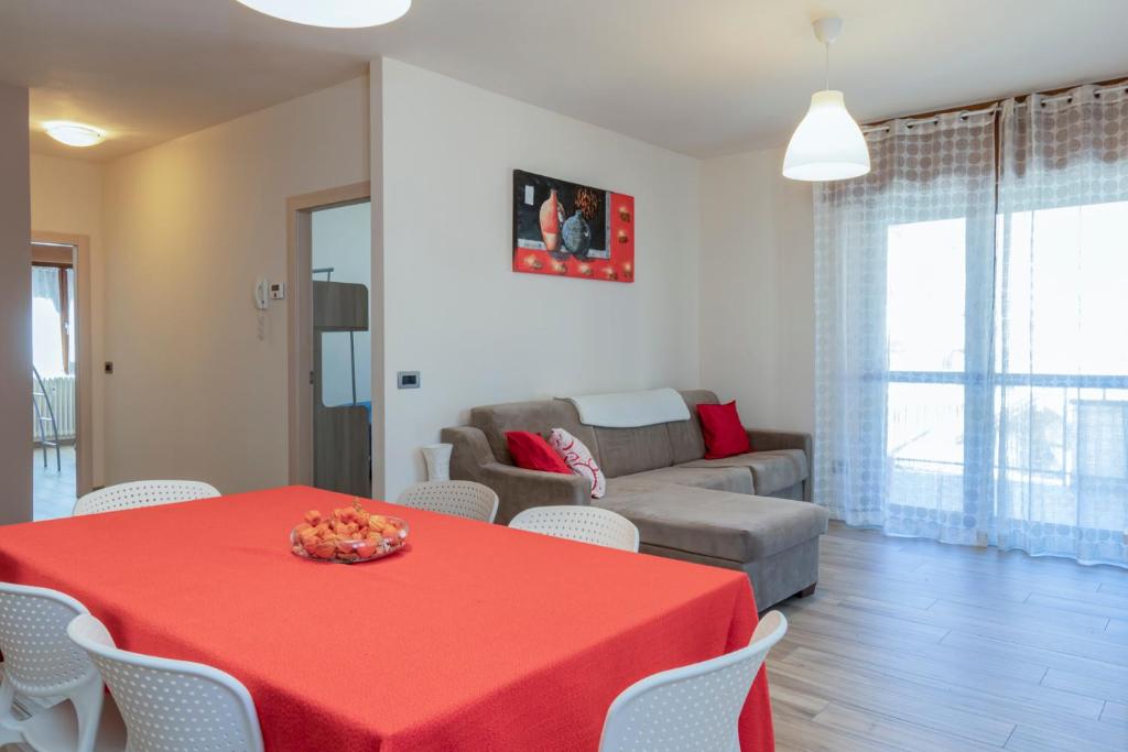 Χώρος καθιστικού στο Europa Master Guest apartment