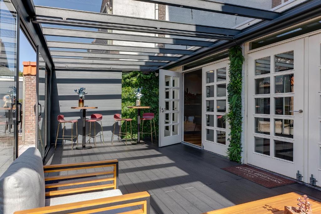 Balkón nebo terasa v ubytování Hotel Royal Bridges