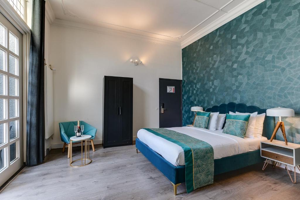 Postel nebo postele na pokoji v ubytování Hotel Royal Bridges