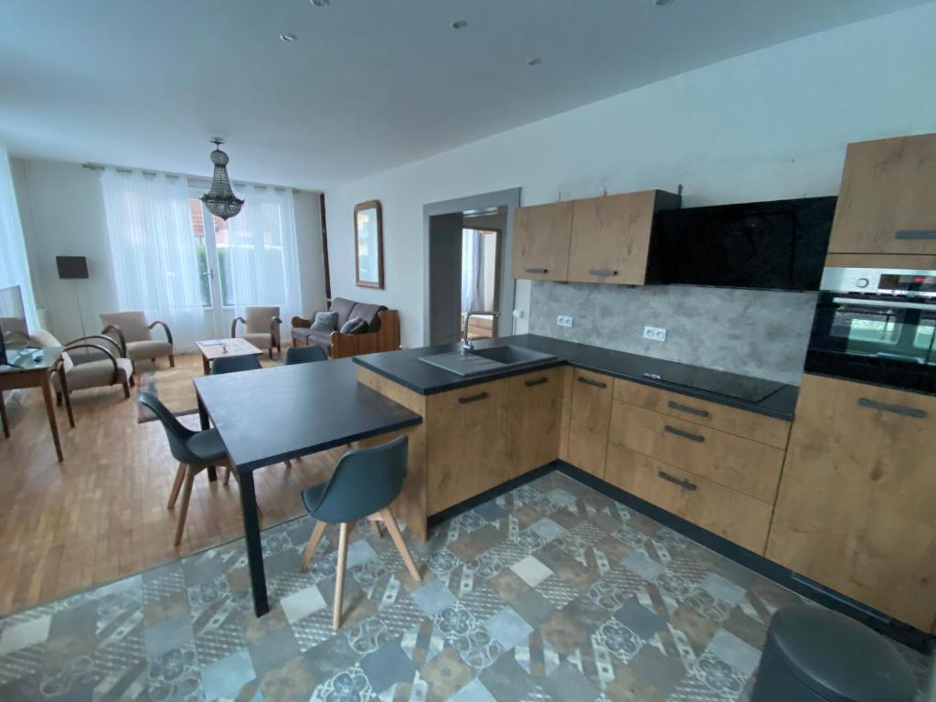 Les 4 flocons à 100m lac et du centre ville , wifi, parking, sauna - 11